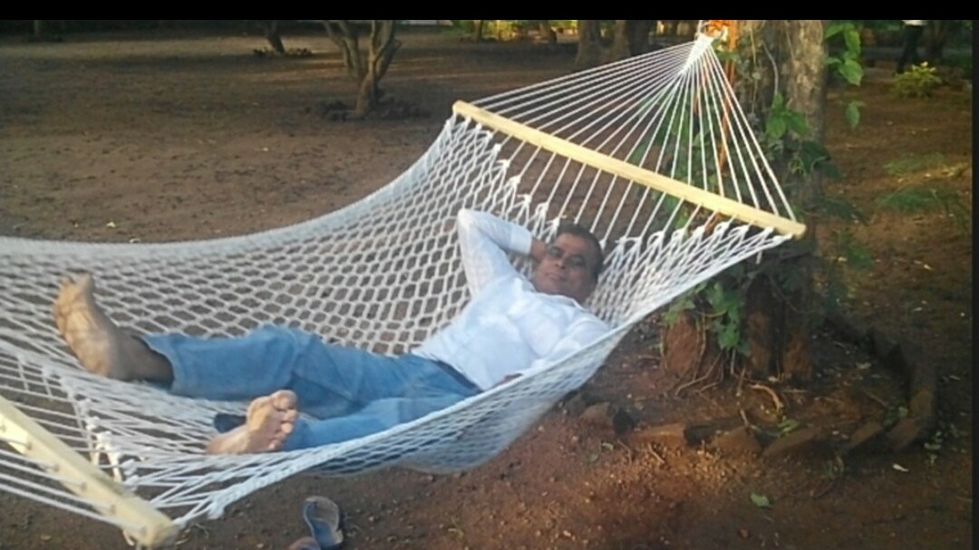 Desert Stripe Fabric Hammock