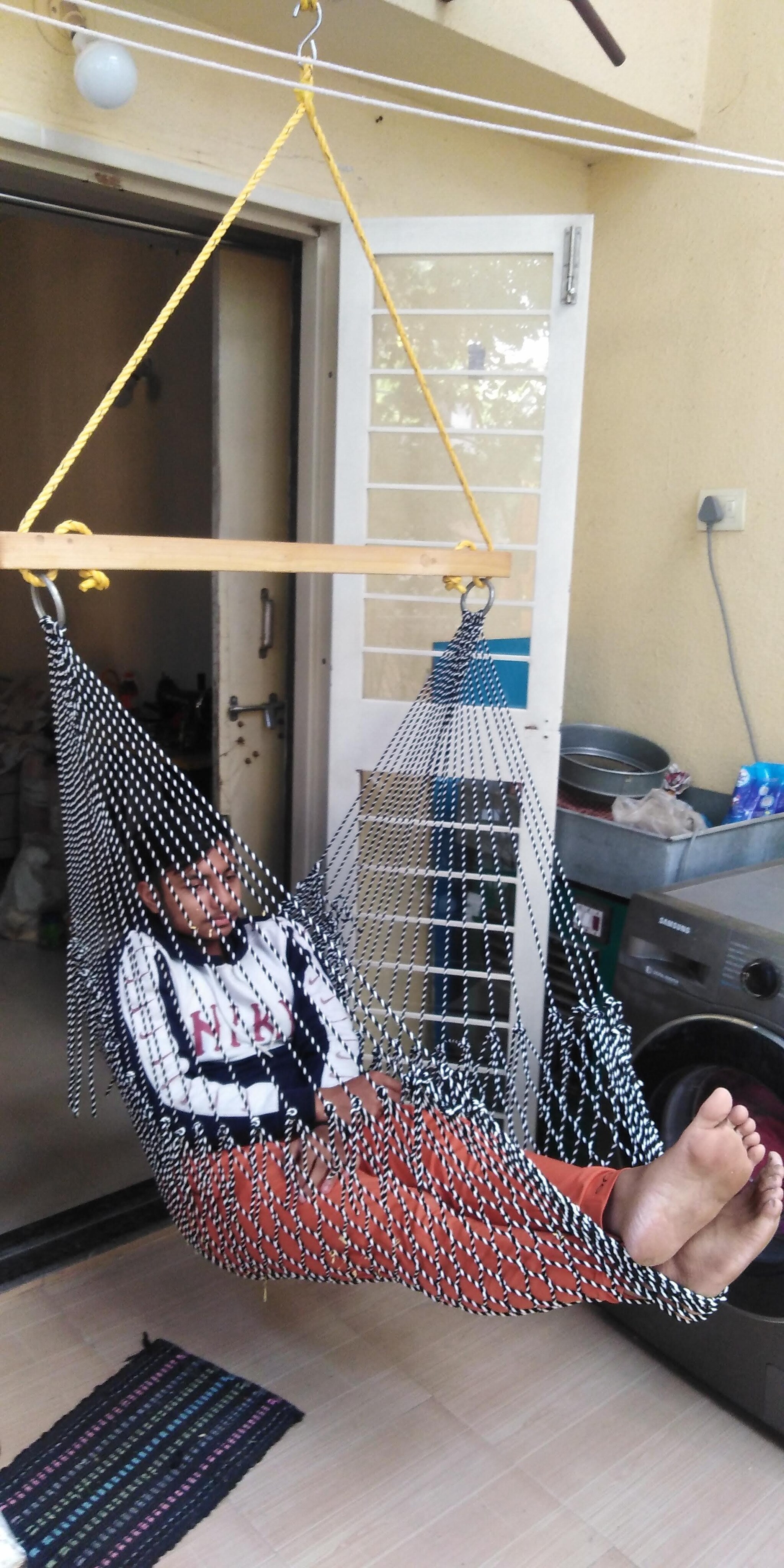 Forest Lounge Padded Hammock